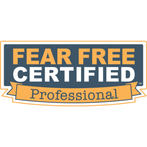 Fear Free Certified Professional Certificate.